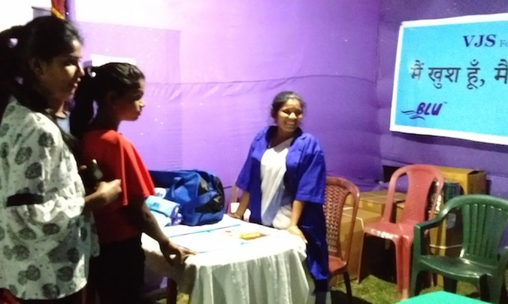 Menstrual hygiene awareness at Sirish 2019