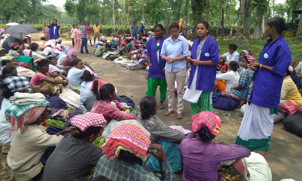 TRAINING WOMEN TO SPREAD MENSTRUAL HYGIENE