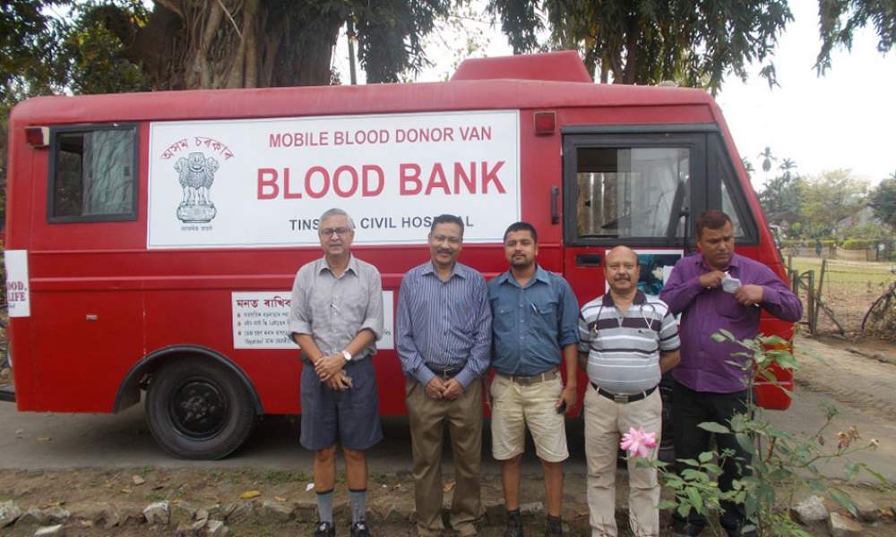 Blood Donation Camp at Powai Tea Estate