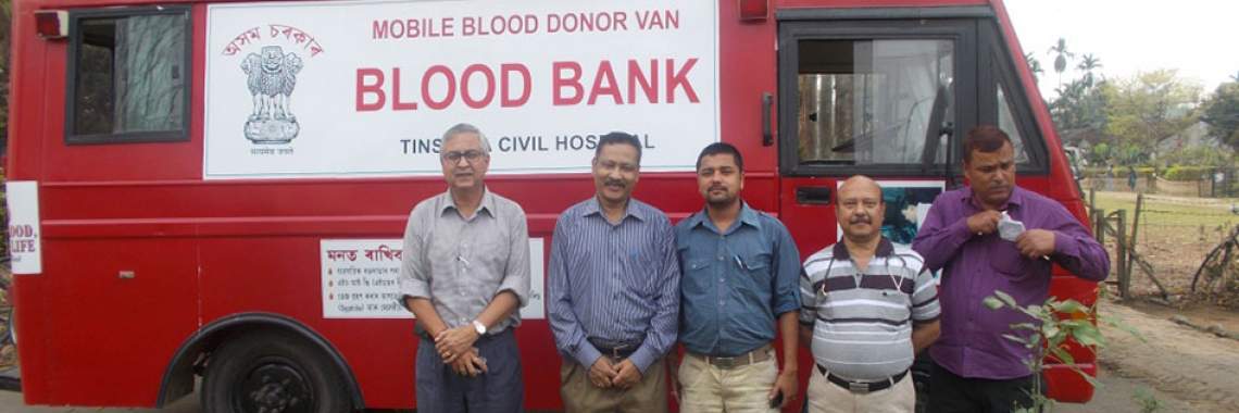 Blood Donation Camp at Powai Tea Estate