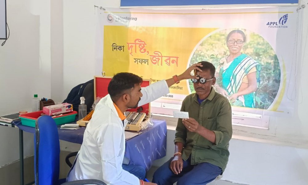 Read more about the article Eye camp by Vision Spring at Hathikuli Tea Estate