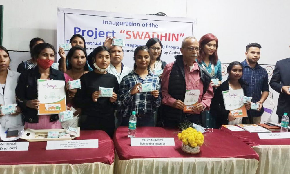 Read more about the article Project ‘SWADHIN’- the Menstrual Health Management (MHM) Programme