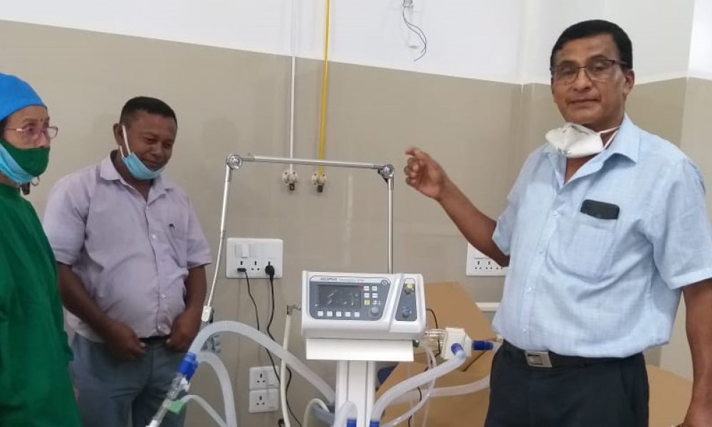 Read more about the article ICU AT RHRC, CHUBWA – SUPPORT TO COVID CARE